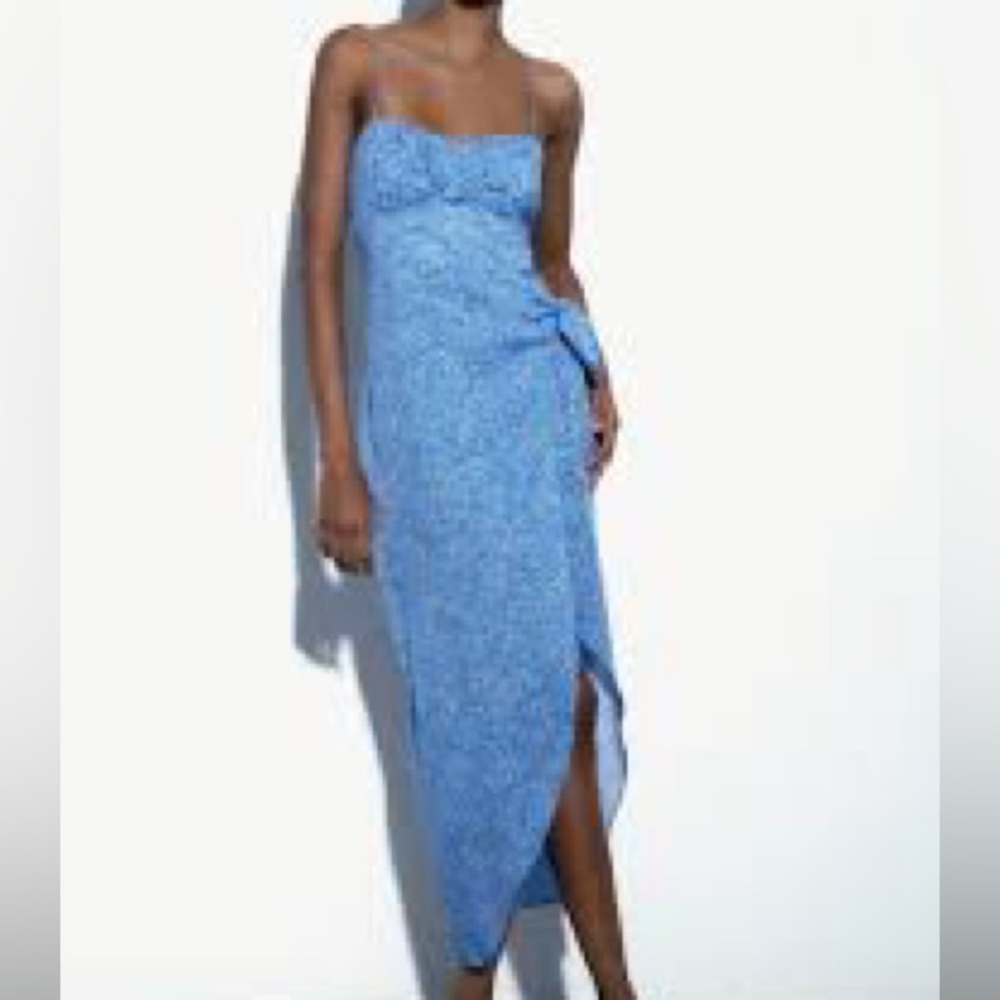 Printed Knotted Dress